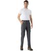 imageTBMPOY Mens Hiking Pants Lightweight 6 Cargo Pockets Quick Dry Water Resistant Outdoor Travel Work FishingDark Grey