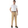 imageTBMPOY Mens Hiking Pants Lightweight 6 Cargo Pockets Quick Dry Water Resistant Outdoor Travel Work FishingKhaki
