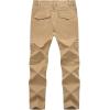 imageTBMPOY Mens Hiking Pants Lightweight 6 Cargo Pockets Quick Dry Water Resistant Outdoor Travel Work FishingKhaki