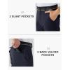 imageTBMPOY Mens Hiking Pants Lightweight 6 Cargo Pockets Quick Dry Water Resistant Outdoor Travel Work FishingNavy