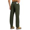 imageTBMPOY Mens Hiking Pants Lightweight Quick Dry 3 Pockets Travel Fishing WaterResistant Athletic Workout SweatpantsArmy Green