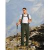imageTBMPOY Mens Hiking Pants Lightweight Quick Dry 3 Pockets Travel Fishing WaterResistant Athletic Workout SweatpantsArmy Green