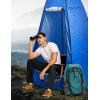 imageTBMPOY Mens Hiking Pants Lightweight Quick Dry 3 Pockets Travel Fishing WaterResistant Athletic Workout SweatpantsBlack