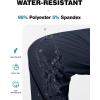 imageTBMPOY Mens Hiking Pants Lightweight Quick Dry 3 Pockets Travel Fishing WaterResistant Athletic Workout SweatpantsDark Blue