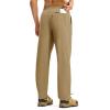 imageTBMPOY Mens Hiking Pants Lightweight Quick Dry 3 Pockets Travel Fishing WaterResistant Athletic Workout SweatpantsKhaki Green