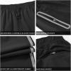 imageTBMPOY Mens Hiking Pants Quick Dry Lightweight Travel Track Running Active Jogger Sweatpants with PocketsB20blackGrey