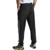 imageTBMPOY Mens Hiking Pants Quick Dry Lightweight Travel Track Running Active Jogger Sweatpants with PocketsB20blackGrey