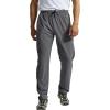 imageTBMPOY Mens Hiking Pants Quick Dry Lightweight Travel Track Running Active Jogger Sweatpants with PocketsB21greyBlack