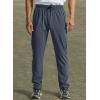 imageTBMPOY Mens Hiking Pants Quick Dry Lightweight Travel Track Running Active Jogger Sweatpants with PocketsB24grey