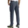 imageTBMPOY Mens Hiking Pants Quick Dry Lightweight Travel Track Running Active Jogger Sweatpants with PocketsB24grey