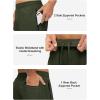 imageTBMPOY Mens Hiking Shorts Lightweight Outdoor Sports Shorts 7quot Quick Dry Athletic Running Gym Shorts with Zipper PocketsArmy Green