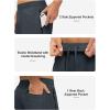 imageTBMPOY Mens Hiking Shorts Lightweight Outdoor Sports Shorts 7quot Quick Dry Athletic Running Gym Shorts with Zipper PocketsCold Grey