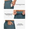 imageTBMPOY Mens Hiking Shorts Lightweight Outdoor Sports Shorts 7quot Quick Dry Athletic Running Gym Shorts with Zipper PocketsGrey Blue