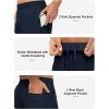imageTBMPOY Mens Hiking Shorts Lightweight Outdoor Sports Shorts 7quot Quick Dry Athletic Running Gym Shorts with Zipper PocketsNavy