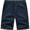 imageTBMPOY Mens Hiking Shorts Quick Dry Athletic Gym Workout Short with Zipper PocketsC14navy