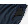 imageTBMPOY Mens Hiking Shorts Quick Dry Athletic Gym Workout Short with Zipper PocketsC14navy
