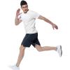 imageTBMPOY Mens Hiking Shorts Quick Dry Athletic Gym Workout Short with Zipper PocketsC14navy
