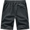 imageTBMPOY Mens Hiking Shorts Quick Dry Athletic Gym Workout Short with Zipper PocketsC15dark Grey
