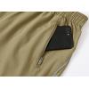 imageTBMPOY Mens Hiking Shorts Quick Dry Athletic Gym Workout Short with Zipper PocketsC17khaki