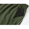 imageTBMPOY Mens Hiking Shorts Quick Dry Athletic Gym Workout Short with Zipper PocketsC19army Green