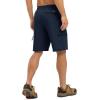 imageTBMPOY Mens Hiking Shorts with 5 Zip Pockets 9 Lightweight Outdoor Work Athletic Travel Short for Men Casual RunningNavy