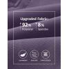 imageTBMPOY Mens Hiking Shorts with 5 Zip Pockets 9 Lightweight Outdoor Work Athletic Travel Short for Men Casual RunningPurple Grey