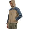 imageTBMPOY Mens Hooded Softshell Jacket Waterproof Windproof Ski Hiking Outerwear Fleece Lined Winter Coat3khaki