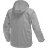 imageTBMPOY Mens Hooded Softshell Jacket Waterproof Windproof Ski Hiking Outerwear Fleece Lined Winter Coat7light Grey