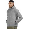 imageTBMPOY Mens Hooded Softshell Jacket Waterproof Windproof Ski Hiking Outerwear Fleece Lined Winter Coat7light Grey