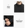 imageTBMPOY Mens Light Jackets Waterproof Bomber Work Jacket Causal Windbreaker Full Zip Golf Dress Outwear CoatsBlack02 Style