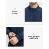 imageTBMPOY Mens Light Jackets Waterproof Bomber Work Jacket Causal Windbreaker Full Zip Golf Dress Outwear CoatsBlue02 Style