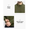 imageTBMPOY Mens Light Jackets Waterproof Bomber Work Jacket Causal Windbreaker Full Zip Golf Dress Outwear CoatsGreen02 Style