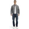 imageTBMPOY Mens Light Jackets Waterproof Bomber Work Jacket Causal Windbreaker Full Zip Golf Dress Outwear CoatsGrey02 Style