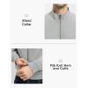imageTBMPOY Mens Light Jackets Waterproof Bomber Work Jacket Causal Windbreaker Full Zip Golf Dress Outwear CoatsLight Grey02 Style