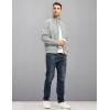 imageTBMPOY Mens Light Jackets Waterproof Bomber Work Jacket Causal Windbreaker Full Zip Golf Dress Outwear CoatsLight Grey02 Style