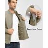 imageTBMPOY Mens Light Jackets Waterproof Bomber Work Jacket Causal Windbreaker Full Zip Golf Dress Outwear CoatsYellow02 Style