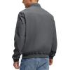 imageTBMPOY Mens Lightweight Bomber Jackets Light Track Jackets Casual Summer Windbreaker Outdoor Golf Fashion Coat for MenA2dark Grey