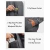 imageTBMPOY Mens Lightweight Bomber Jackets Light Track Jackets Casual Summer Windbreaker Outdoor Golf Fashion Coat for MenA2dark Grey