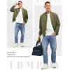 imageTBMPOY Mens Lightweight Bomber Jackets Light Track Jackets Casual Summer Windbreaker Outdoor Golf Fashion Coat for MenA2green