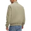 imageTBMPOY Mens Lightweight Bomber Jackets Light Track Jackets Casual Summer Windbreaker Outdoor Golf Fashion Coat for MenA2khaki
