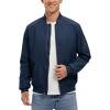 imageTBMPOY Mens Lightweight Bomber Jackets Light Track Jackets Casual Summer Windbreaker Outdoor Golf Fashion Coat for MenA2navy
