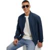 imageTBMPOY Mens Lightweight Bomber Jackets Light Track Jackets Casual Summer Windbreaker Outdoor Golf Fashion Coat for MenA2navy
