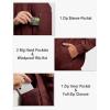 imageTBMPOY Mens Lightweight Bomber Jackets Light Track Jackets Casual Summer Windbreaker Outdoor Golf Fashion Coat for MenA2wine Red
