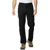 imageTBMPOY Mens Lightweight Hiking Travel Pants 5 Zip Pockets Stretch Quick Dry Work Pant Cargo Outdoor Camping FishingBlack