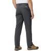 imageTBMPOY Mens Lightweight Hiking Travel Pants 5 Zip Pockets Stretch Quick Dry Work Pant Cargo Outdoor Camping FishingDark Grey