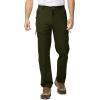 imageTBMPOY Mens Lightweight Hiking Travel Pants 5 Zip Pockets Stretch Quick Dry Work Pant Cargo Outdoor Camping FishingGreen