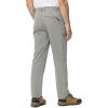 imageTBMPOY Mens Lightweight Hiking Travel Pants 5 Zip Pockets Stretch Quick Dry Work Pant Cargo Outdoor Camping FishingLight Grey