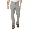 imageTBMPOY Mens Lightweight Hiking Travel Pants 5 Zip Pockets Stretch Quick Dry Work Pant Cargo Outdoor Camping FishingLight Grey