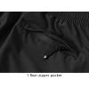imageTBMPOY Mens Lightweight Hiking Travel Pants Cargo Pockets Quick Dry Stretch Water Resistant Fishing Outdoor WorkBlack