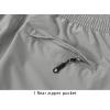 imageTBMPOY Mens Lightweight Hiking Travel Pants Cargo Pockets Quick Dry Stretch Water Resistant Fishing Outdoor WorkLight Grey